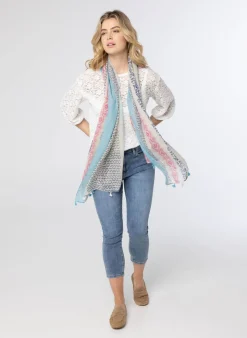 Meerkleurige Sjaal-Norah Hot