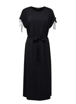 Midi Jurk Met Koordjes-Norah New