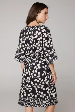 Midi Jurk /Wit-Norah Hot