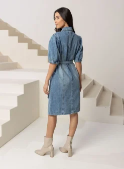 Midi Spijkerjurk-Norah Sale