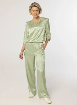 Mint E Glanzende Pantalon-Norah New