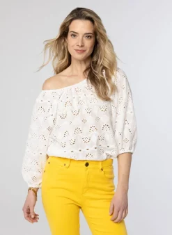 Off White Blouse-Norah Clearance