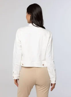 Off White Denim Jacket-Norah Best