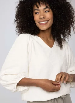 Off White Trui Botanisch-Norah