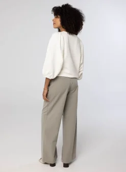 Off White Trui Botanisch-Norah