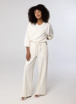 Off White Trui Botanisch-Norah