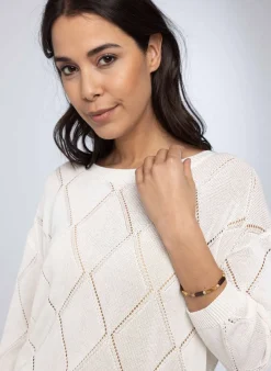 Off-White Gebreide Trui-Norah
