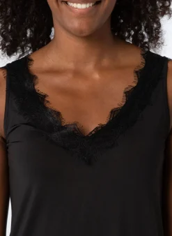 Onderjurk Middellang Kant-Norah Hot