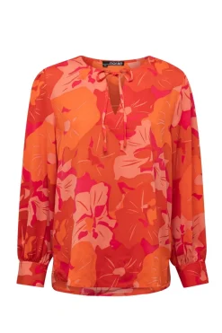 Oranje Blouse-Norah