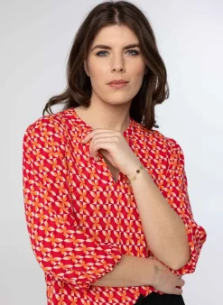 /Oranje Blouse-Norah Outlet