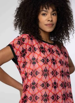 Rode Blouse-Norah Sale