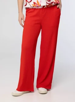 Rode Pantalon-Norah Hot