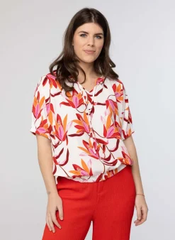 Shirt Met Bloemenprint-Norah Hot