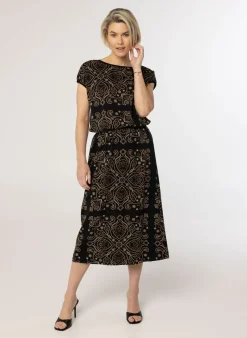 Shirt Met Gouden Print-Norah Online