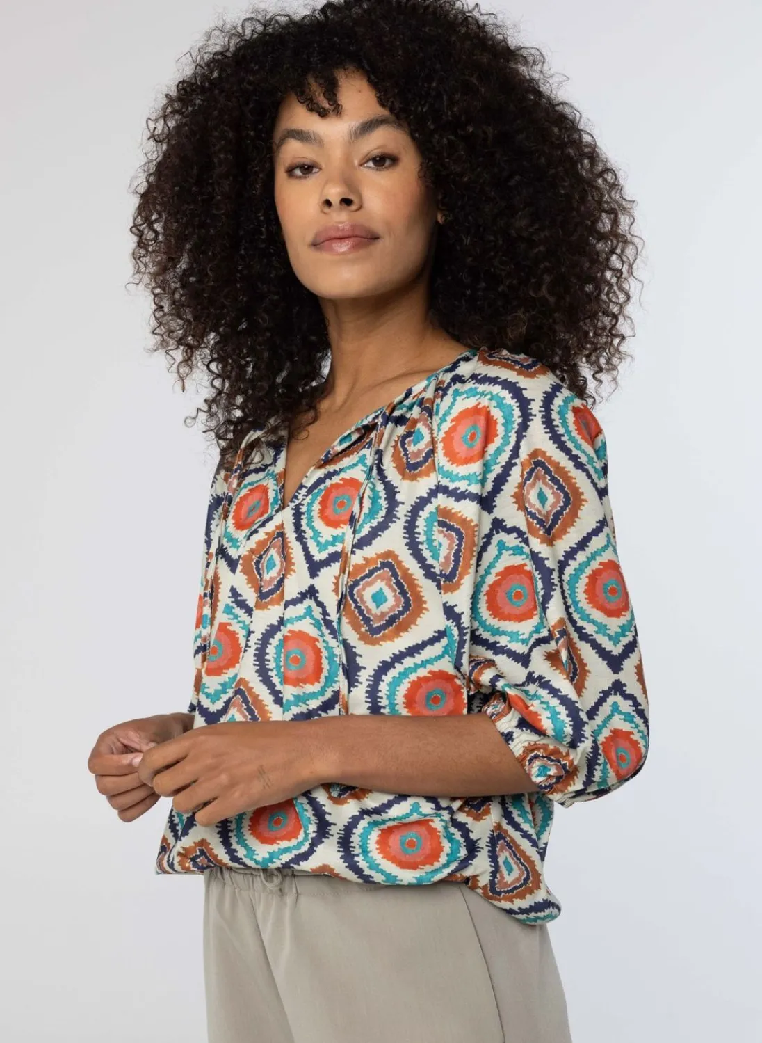 Shirt Met Koordjes-Norah Clearance