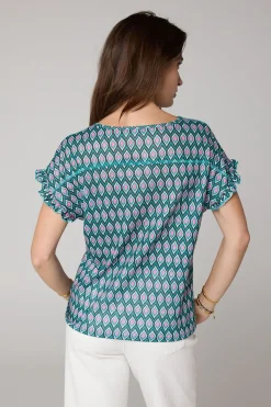 Shirt Met Ruches-Norah Sale