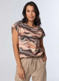 Shirt Zwart Multi-Norah Sale