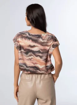 Shirt Zwart Multi-Norah Sale