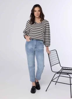 Te Trui Met Strepen-Norah Hot