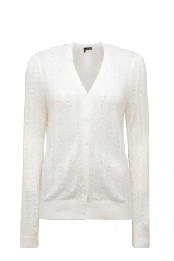 Zacht Vest Met Gebreid Patroon-Norah Best