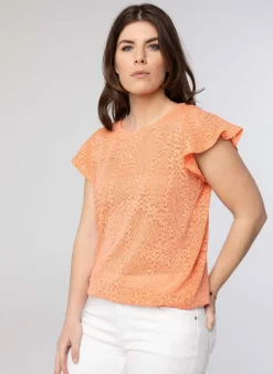Zalmkleurig Shirt-Norah New
