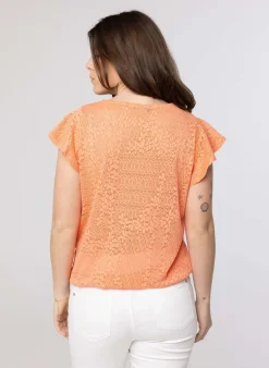 Zalmkleurig Shirt-Norah New