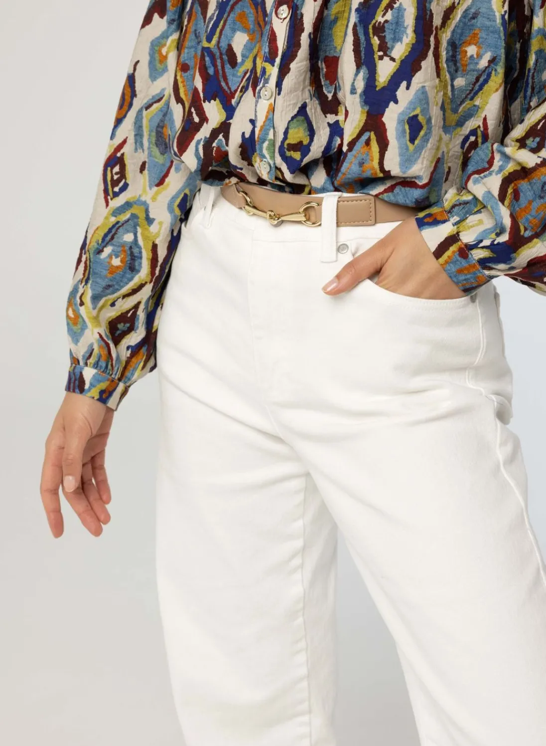 Zandkleurige Riem-Norah Hot